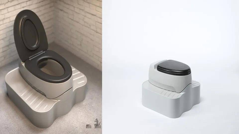 两用坐蹲便器，心灵与自然的和谐之旅